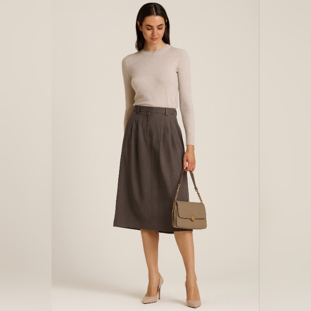 Liz Sport 90's Vintage Pencil Skirt  14 Career Office Preppy Corpcore  Academic